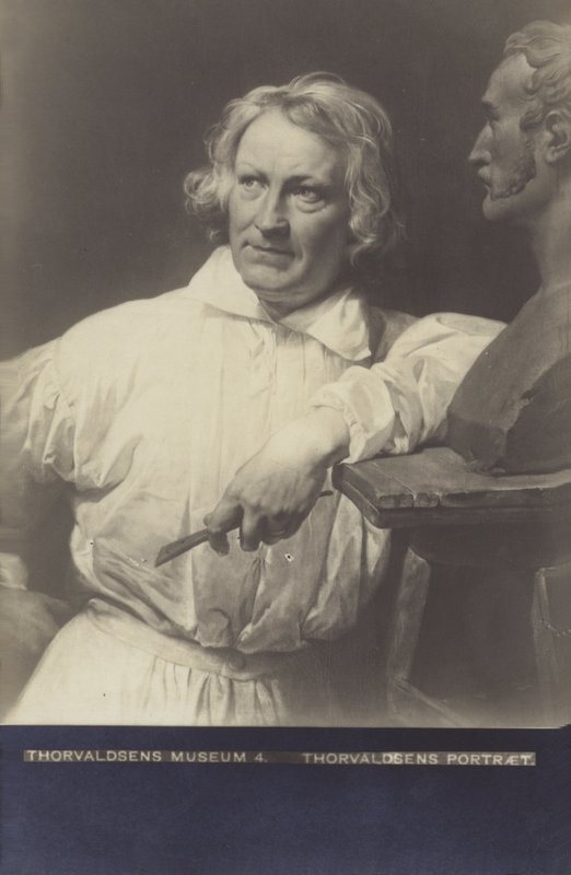 Bertel Thorvaldsen, dansk billedhugger av Christoffer Wilhelm Eckersberg