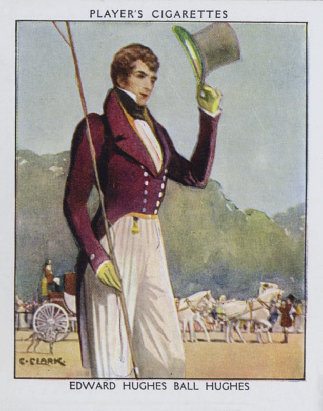 Edward Hughes Ball Hughes (farge litho) av Christopher (after) Clark