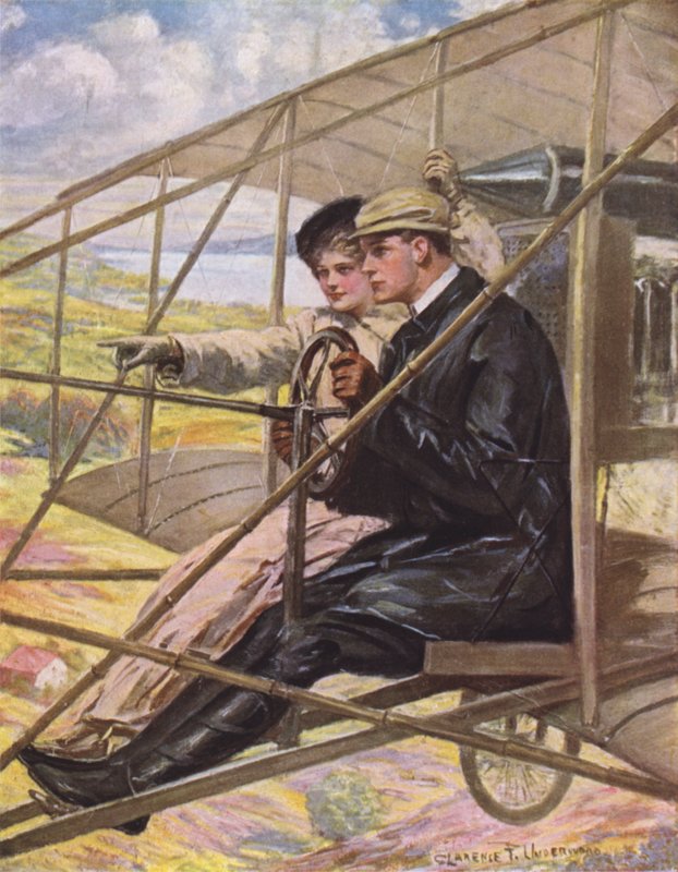Kjærlighet på vinger av Clarence F. Underwood