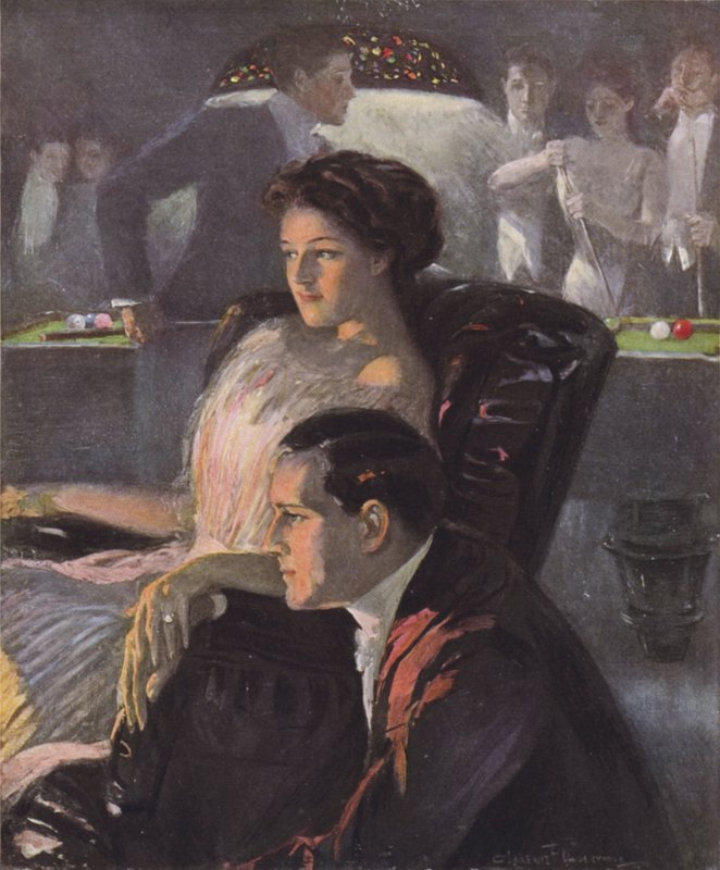 De eneste to på husfesten av Clarence F. Underwood