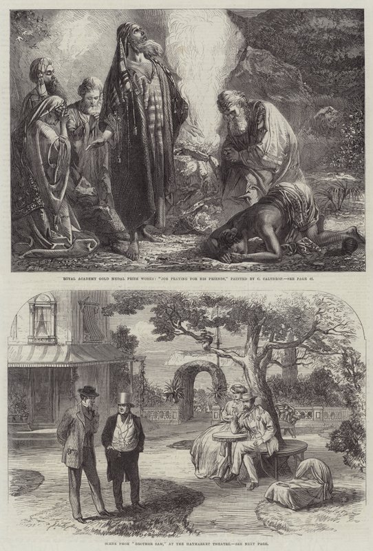 Royal Academy Gold Medal Prize Designs av Claude Andrew Calthrop