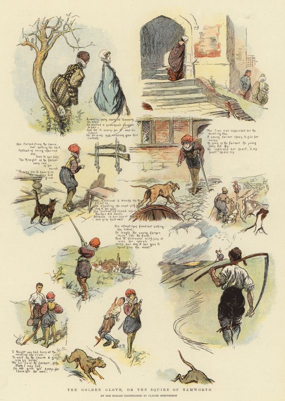 The Golden Glove, eller Squire of Tamworth av Claude Shepperson