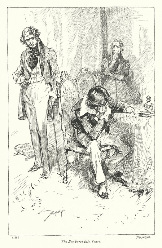 Illustrasjon for Disraelis Coningsby (litho) av Claude Shepperson