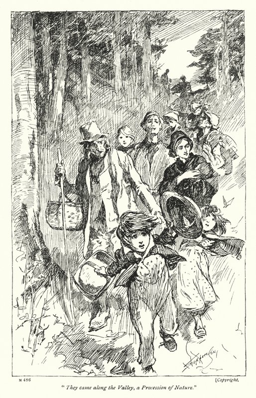Illustrasjon for Disraelis Coningsby (litho) av Claude Shepperson