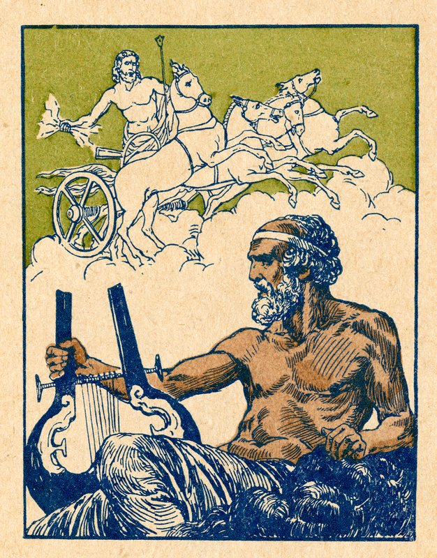 Illustrasjon for Iliaden av Homer av Clement Goutier
