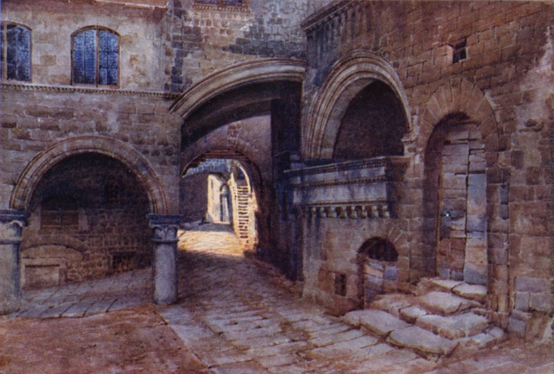 Pellegrino-plassen, Viterbo av Commendator Formilli