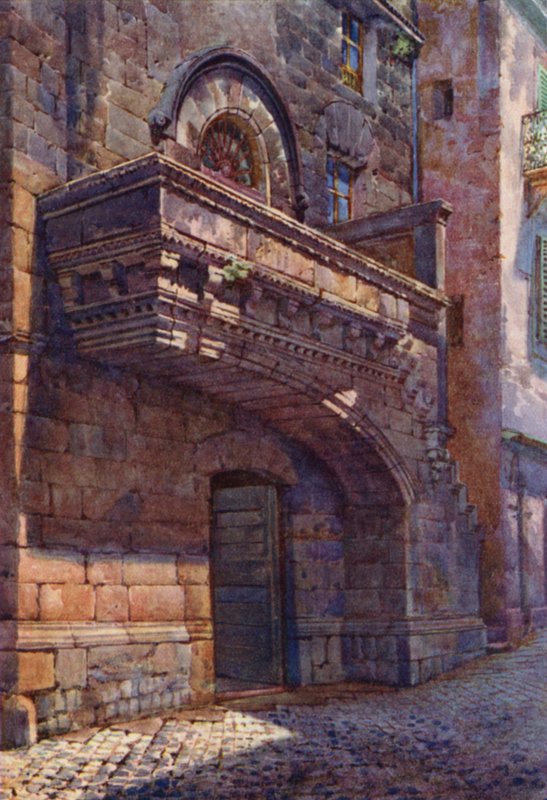 Balkongen til Bella Galiana, Viterbo av Commendator Formilli