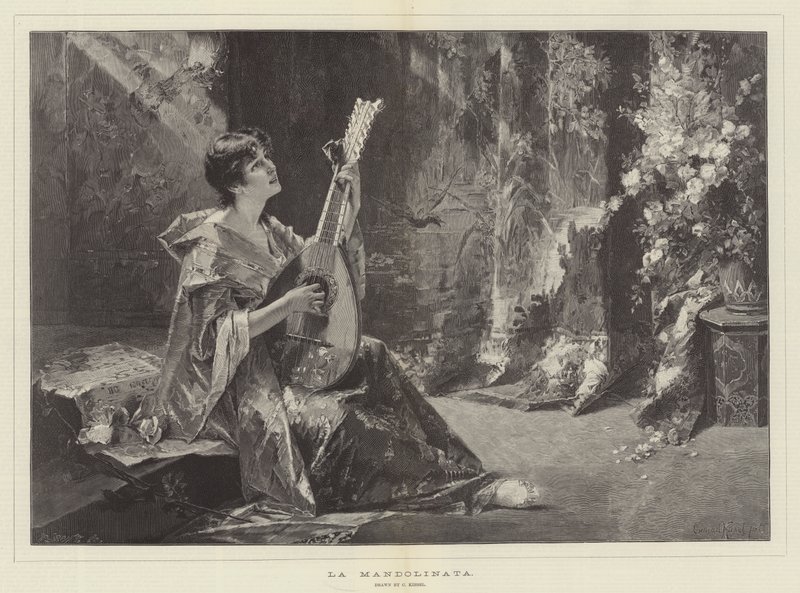 Mandolinataen av Conrad Kiesel