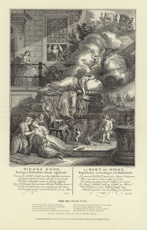 Didos død av Cornelis Troost