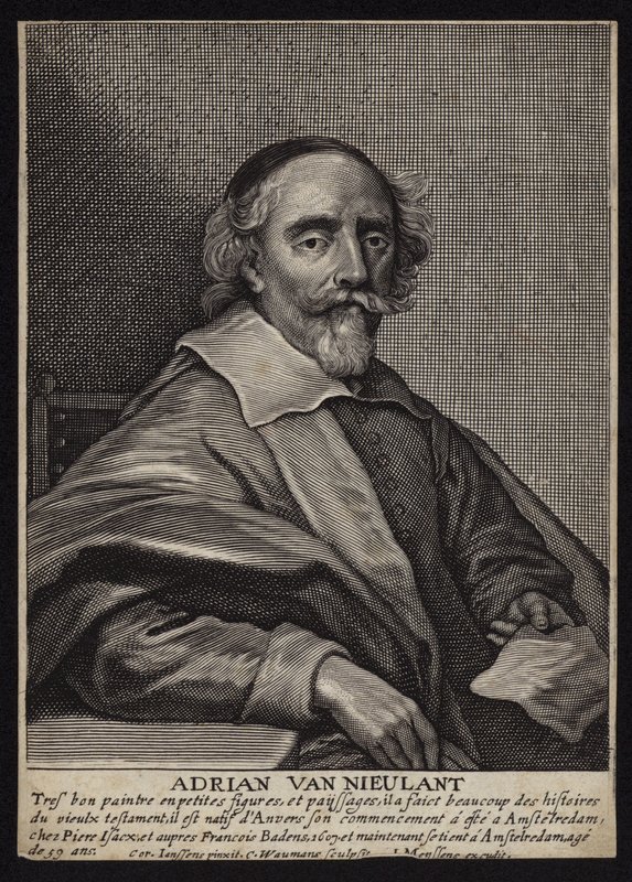 Adriaen van Nieulandt den yngre av Cornelius Janssen van Ceulen