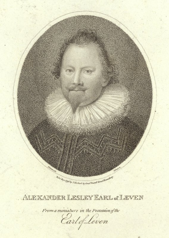 Portrett av Alexander Leslie, jarl av Leven av Cornelius Janssen van Ceulen