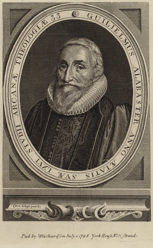 Portrett av William Alabaster av Cornelius Janssen van Ceulen