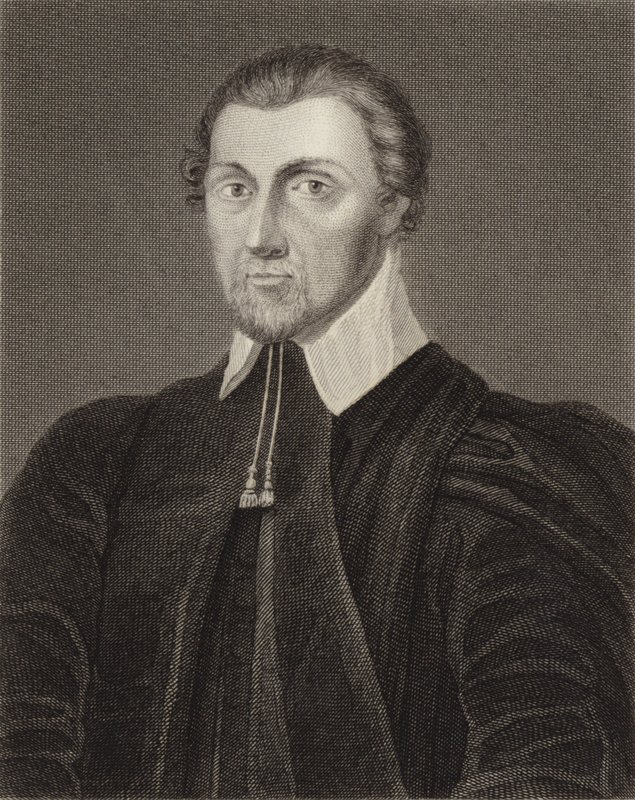 Richart Corbet, biskop av Norwich av Cornelius Janssen van Ceulen