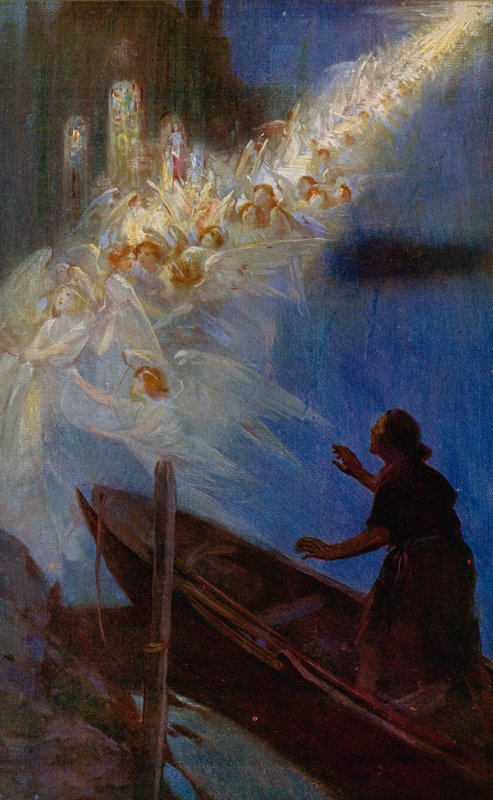 Den legendariske innvielsen av Westminster Abbey, The Fisherman