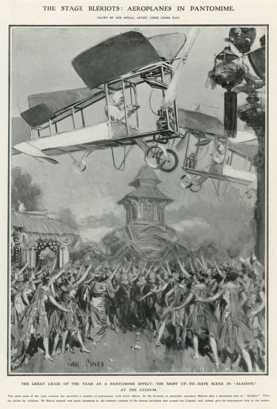 Scenen Bleriots av Cyrus Cuneo