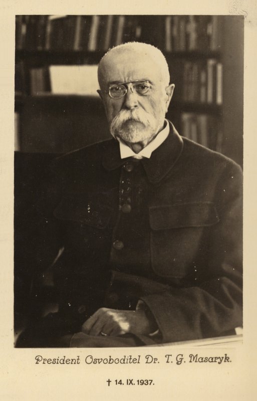 Tomas Garrigue Masaryk av Czech Photographer