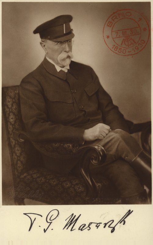Tomas Garrigue Masaryk av Czech Photographer
