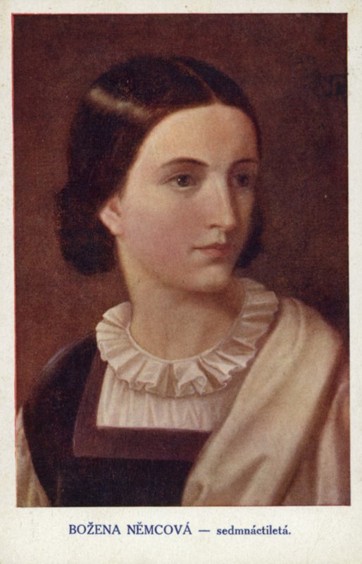 Bozena Nemcova (1820-1862), tsjekkisk forfatter av Czech School