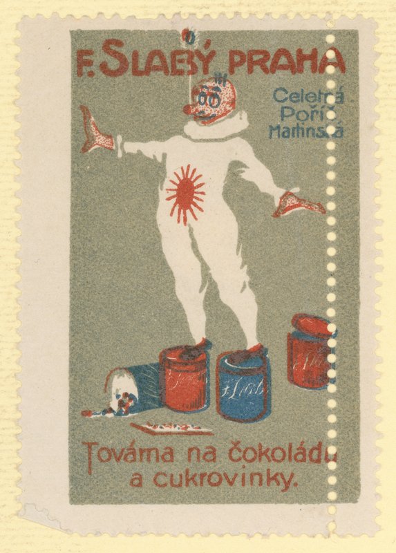 F Slaby sjokolade- og sukkervarefabrikk, Praha av Czech School