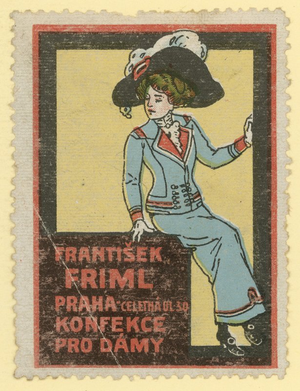 Frantisek Friml dameklær, Praha av Czech School