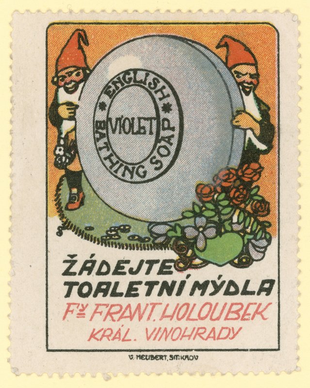 Frantisek Holoubek Violet Engelsk badesåpe av Czech School