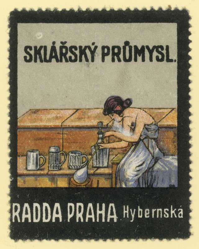 Glassindustri av Czech School