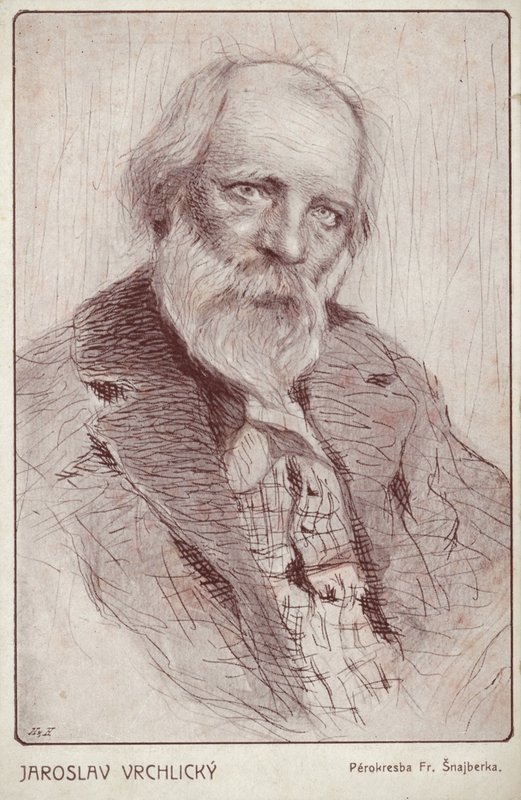 Jaroslav Vrchlicky (1853-1912), tsjekkisk poet av Czech School