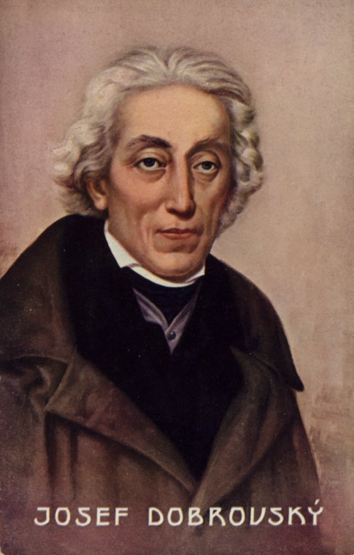 Josef Dobrovsky (1753-1829), tsjekkisk filolog og historiker av Czech School