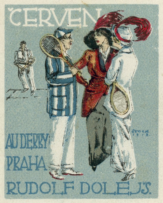 Juni. Au Derby Rudolf Dole moter, Praha av Czech School