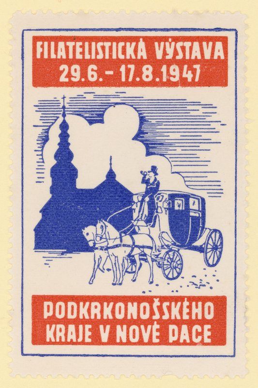 Filatelistisk utstilling, Czechosolvakia, 1947 av Czech School