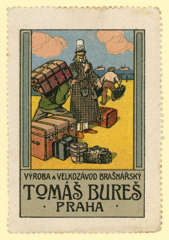 Tomas Bures reisevesker, Praha av Czech School