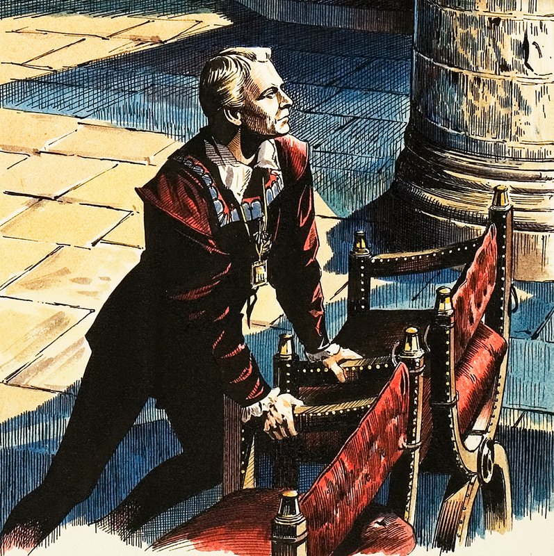 Laurence Olivier som Hamlet av Dan Escott