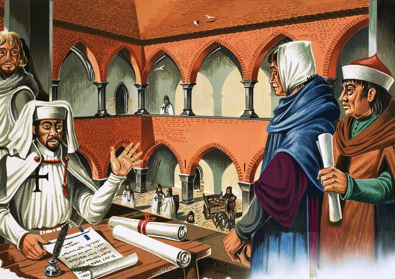 Historier om de teutoniske riddere: Ridderne marsjerer østover av Dan Escott