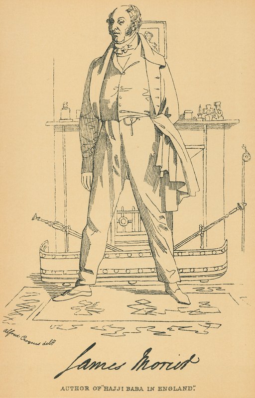 James Morier av Daniel Maclise