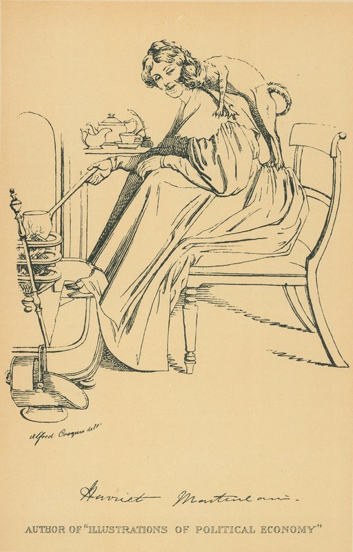 Frøken Harriet Martineau av Daniel Maclise