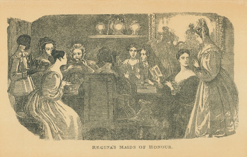 Reginas Maids of Honor av Daniel Maclise