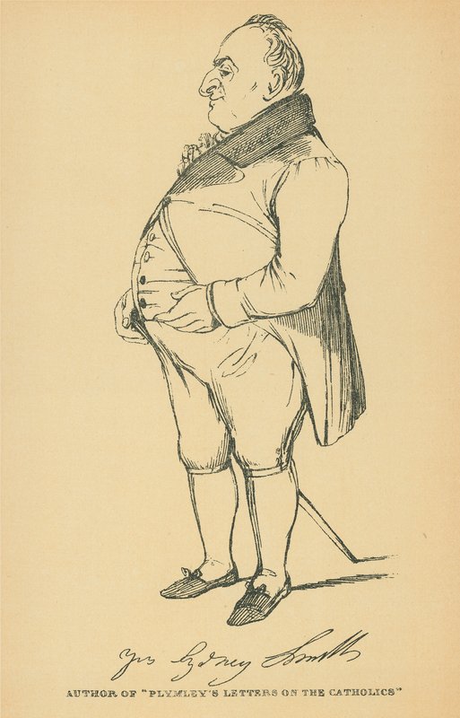 Rev Sydney Smith av Daniel Maclise