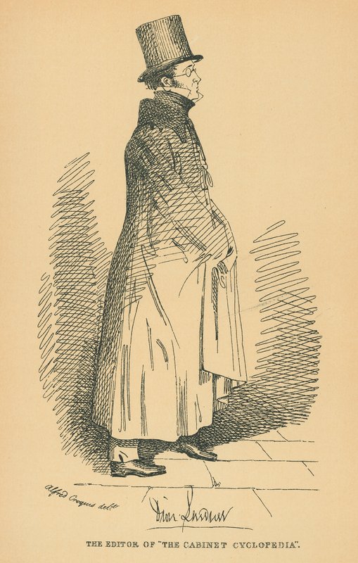 Pastor doktor Lardner av Daniel Maclise