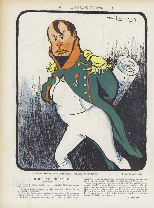 Illustrasjon for Le Rire av Daniel de Losques