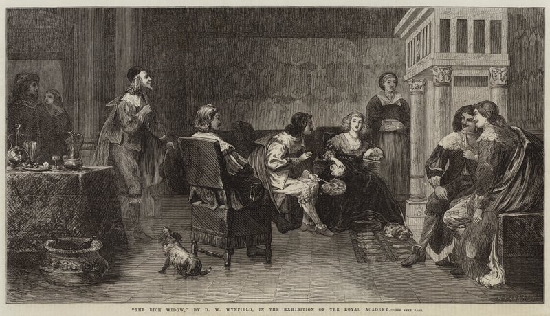 Den rike enken av David Wilkie