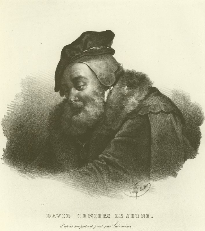 David Teniers den yngre, flamsk kunstner av David Teniers the Younger