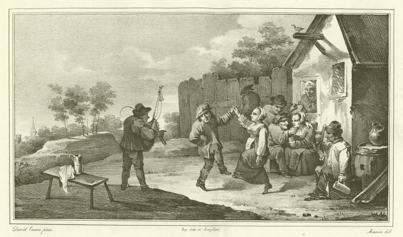 Landsbyfestival av David Teniers the Younger