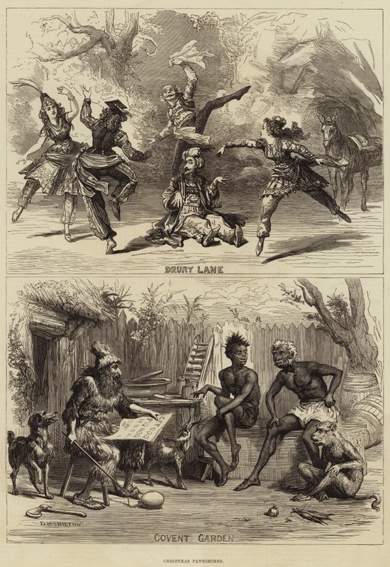 Julepantomimes av David Henry Friston