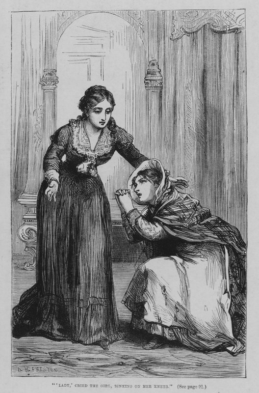 Illustrasjon for Oliver Twist av Charles Dickens (gravering) av David Henry Friston