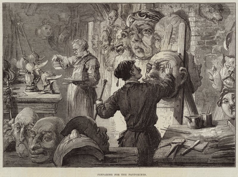 Forbereder til Pantomimes av David Henry Friston