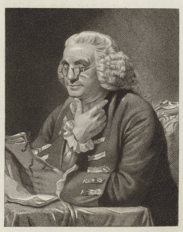 Benjamin Franklin av David Martin