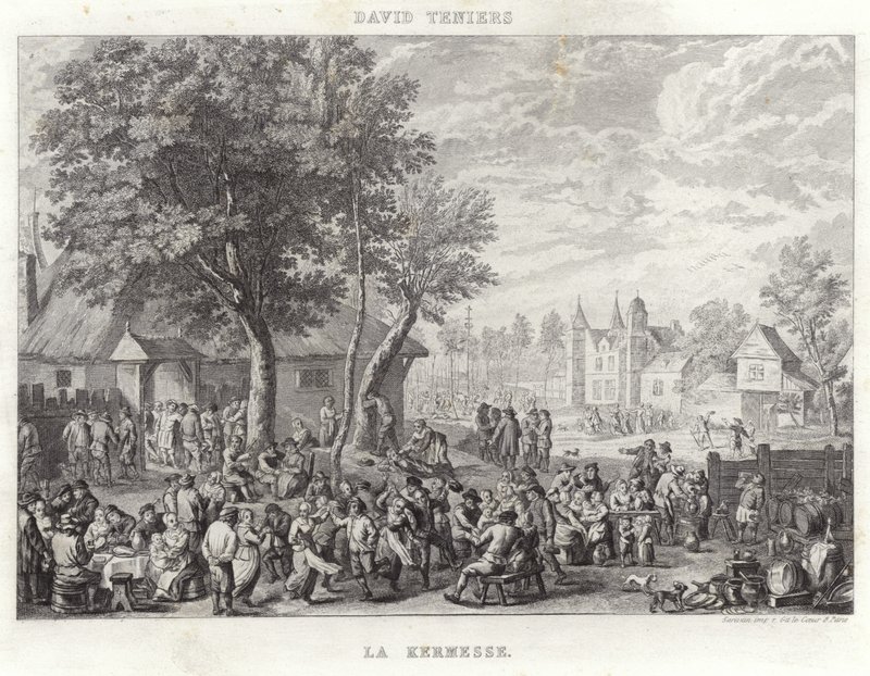 Flamsk festival av David Teniers den yngre av David Teniers the Younger
