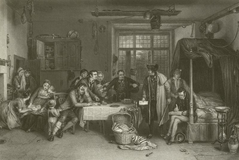 Distraining for Rent av David Wilkie