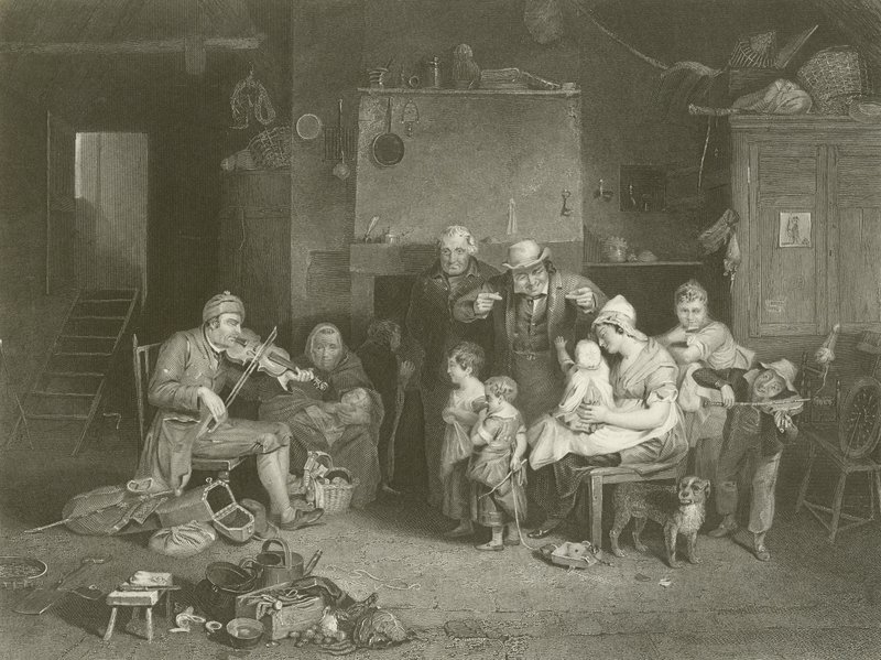 Den blinde spelemannen av David Wilkie