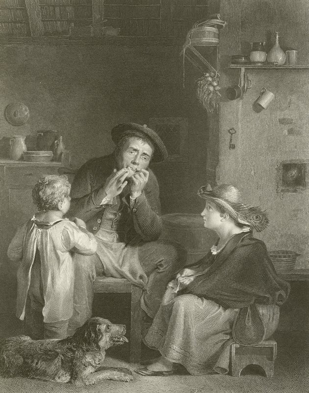 Jødene Harp av David Wilkie